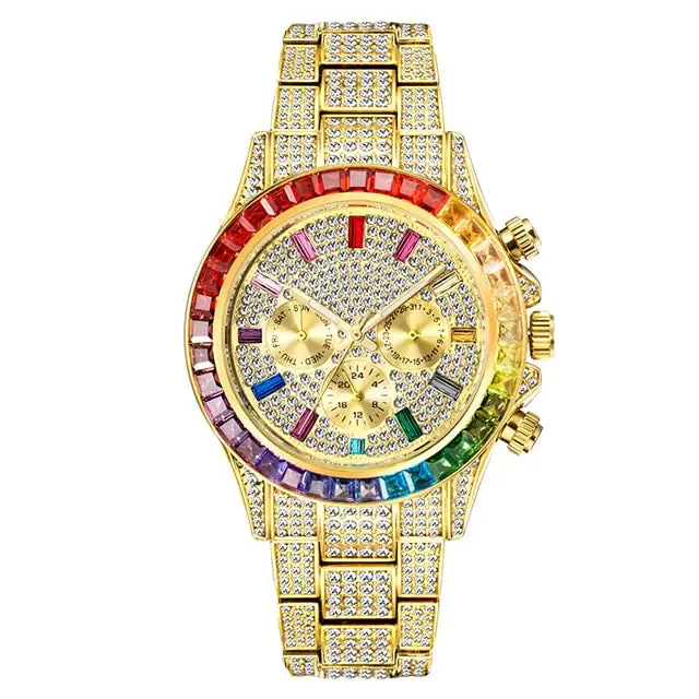 Elegant Diamond Calendar Watches