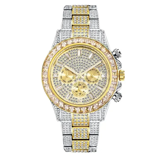 Elegant Diamond Calendar Watches