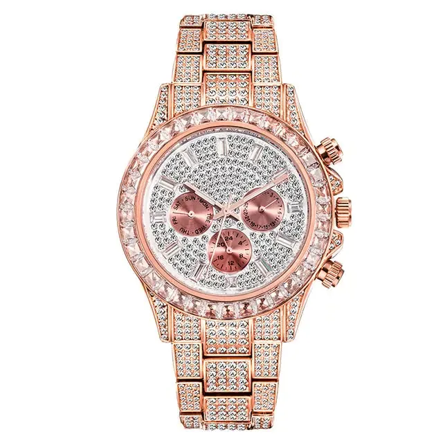 Elegant Diamond Calendar Watches