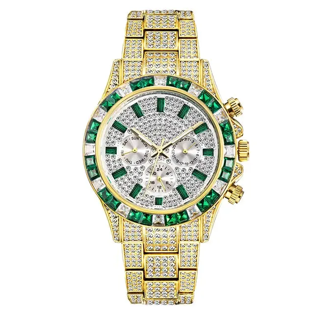 Elegant Diamond Calendar Watches