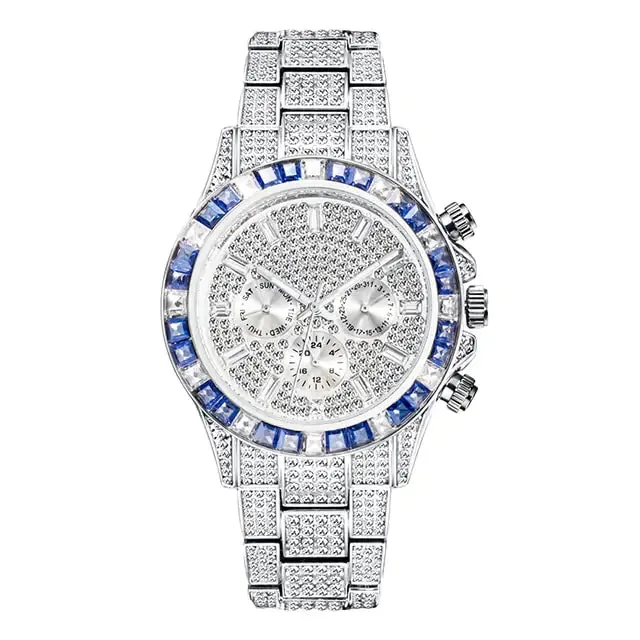 Elegant Diamond Calendar Watches