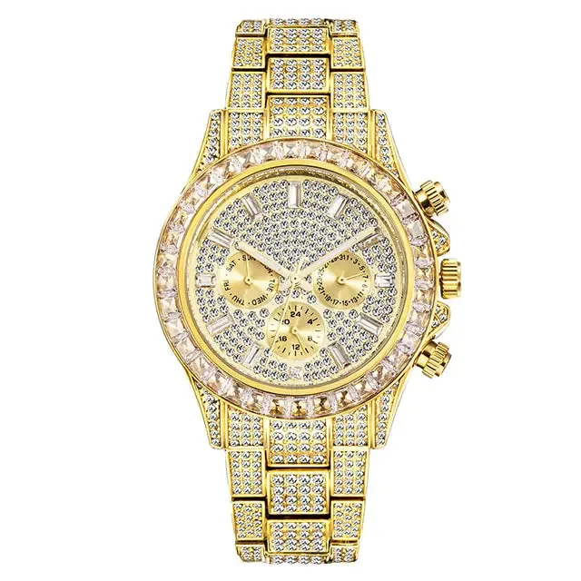 Elegant Diamond Calendar Watches