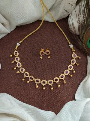 Elegant Gold-Plated Amazing Necklace set