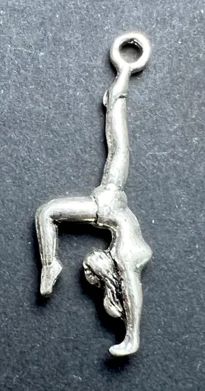 Elegant Gymnast 2.2cm tall Charm / Pendant