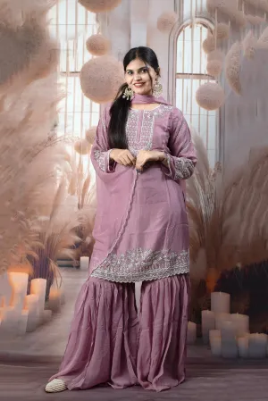 Elegant Lavender Ladies Suits