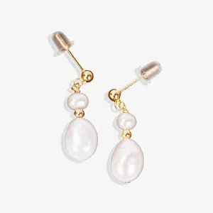 Elegant Pearl Drop Earrings | Ethical jewellery Australia