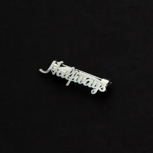 Elegant Personalized Name Brooch Best Friend