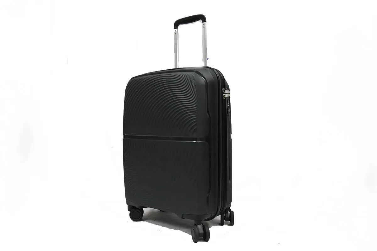 Elegant Polypropylene Expandable Luggage with Spinner Wheels with TSA Lock