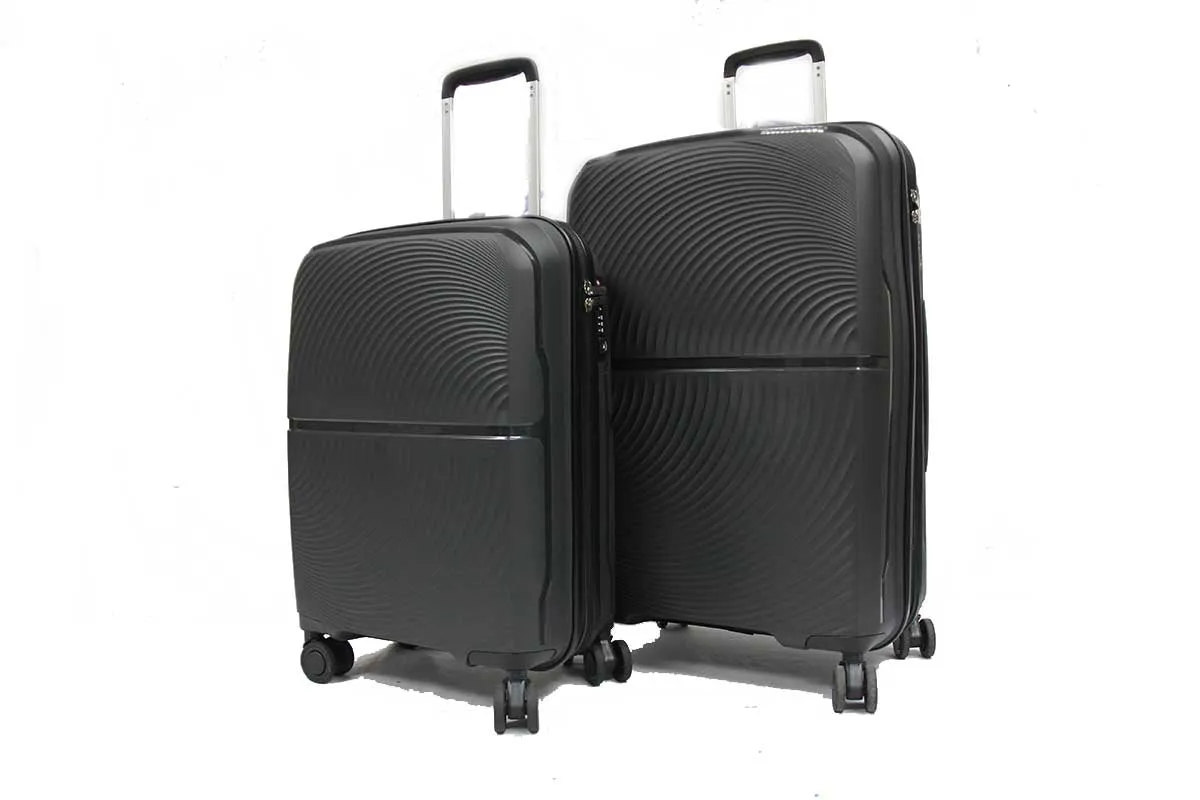 Elegant Polypropylene Expandable Luggage with Spinner Wheels with TSA Lock