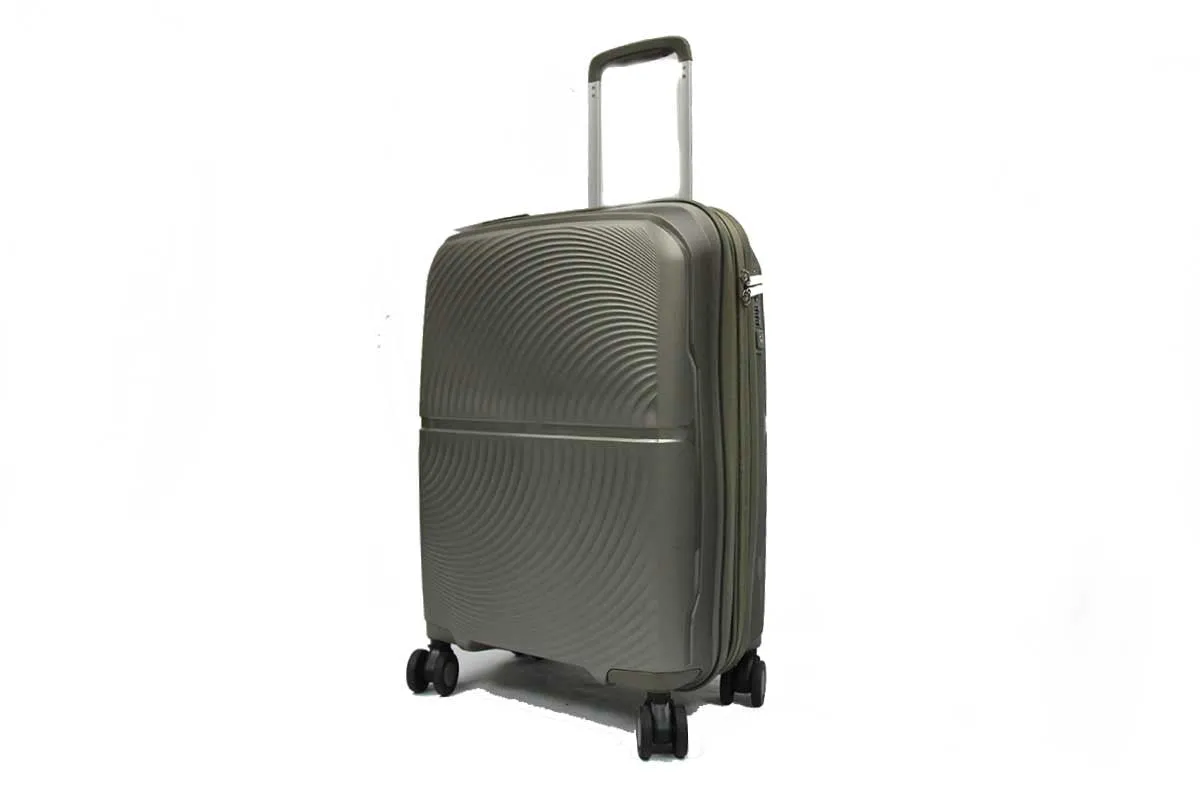 Elegant Polypropylene Expandable Luggage with Spinner Wheels with TSA Lock