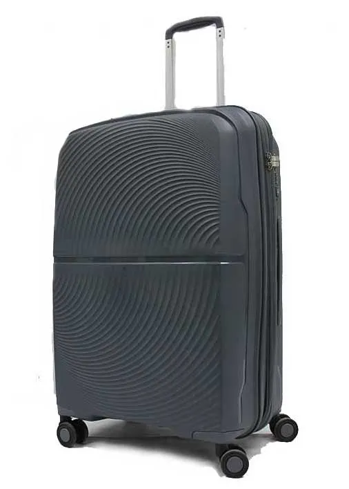 Elegant Polypropylene Expandable Luggage with Spinner Wheels with TSA Lock