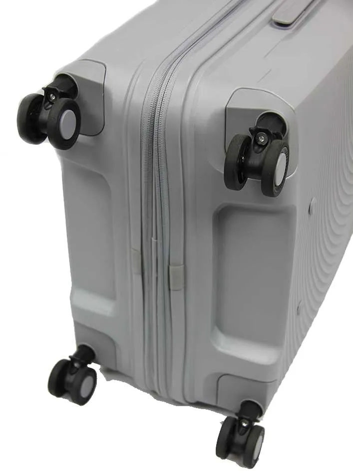 Elegant Polypropylene Expandable Luggage with Spinner Wheels with TSA Lock