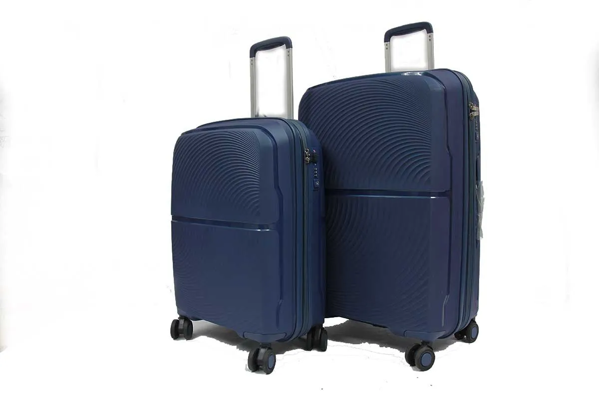 Elegant Polypropylene Expandable Luggage with Spinner Wheels with TSA Lock