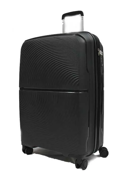 Elegant Polypropylene Expandable Luggage with Spinner Wheels with TSA Lock