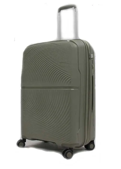 Elegant Polypropylene Expandable Luggage with Spinner Wheels with TSA Lock