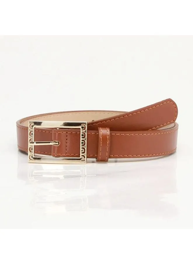 Elegant, Simple and Versatile Leather Belt for Women