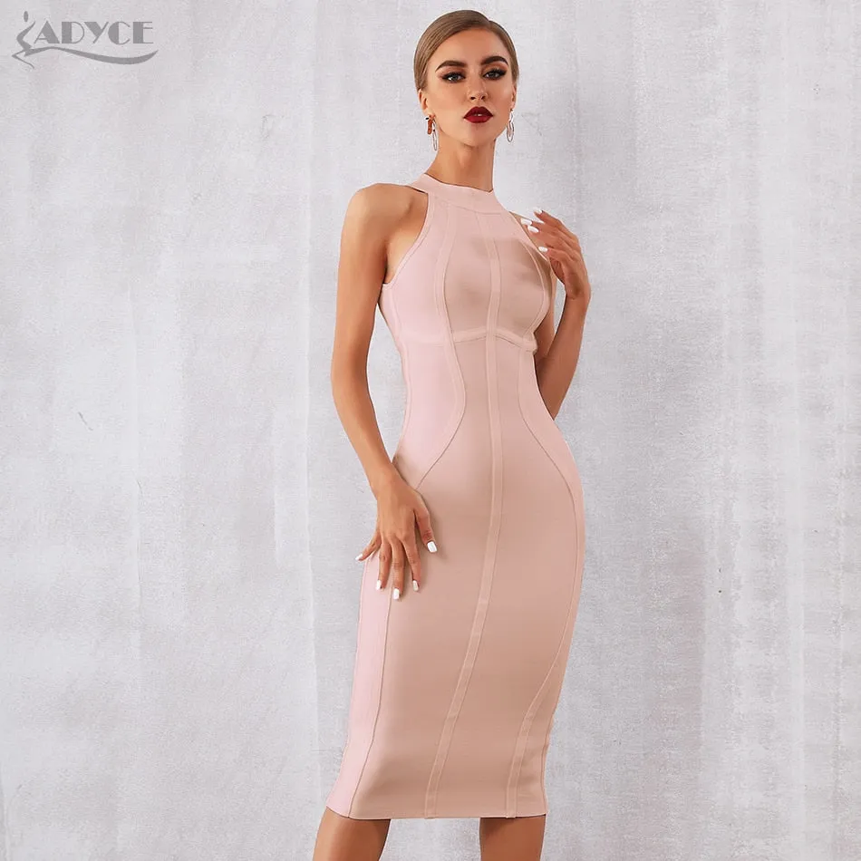 Elegant Tank Sexy Sleeveless Club Celebrity Runway Party Bodycon Bandage Dress