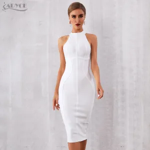 Elegant Tank Sexy Sleeveless Club Celebrity Runway Party Bodycon Bandage Dress