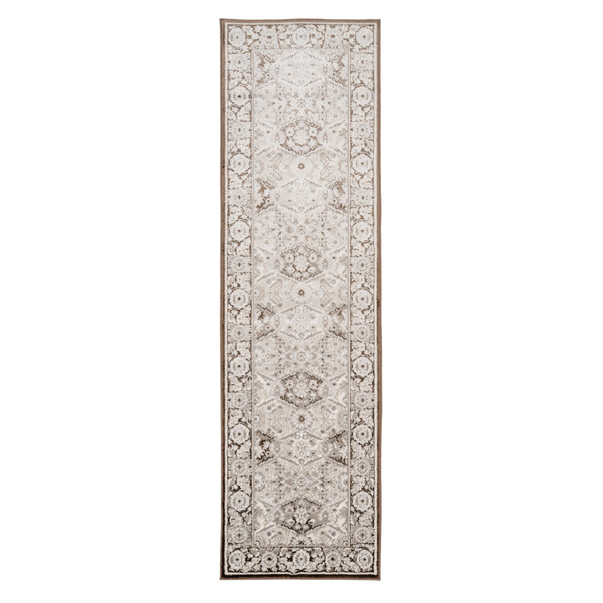 Elegant Tapestry Beige Rug - Ishana