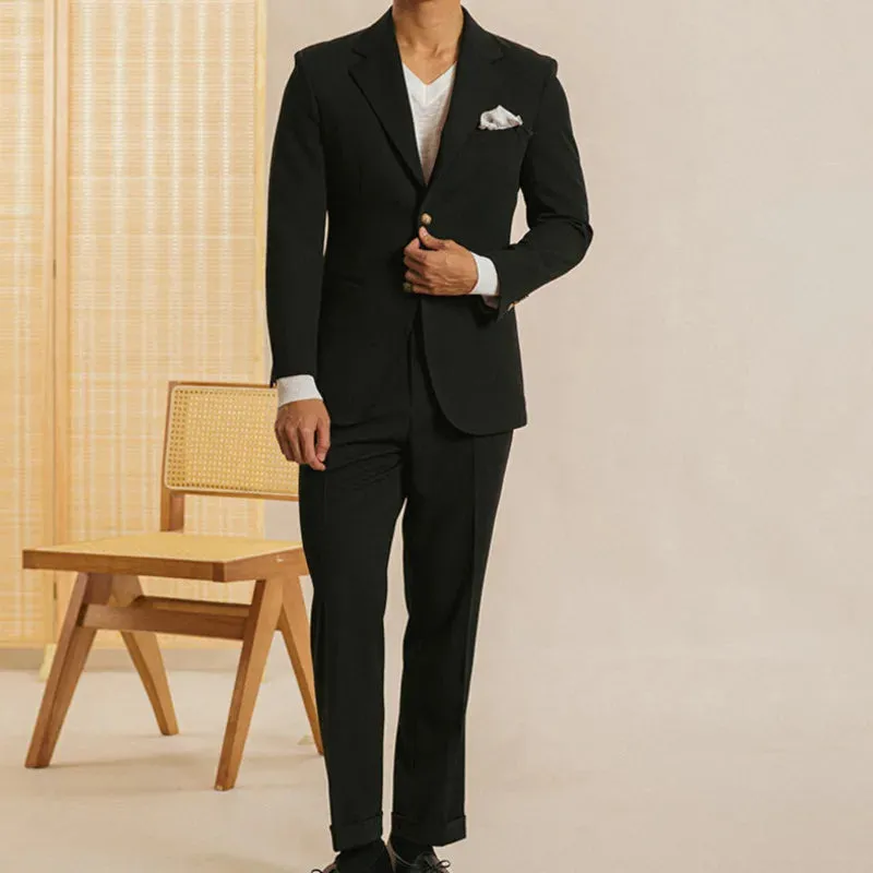 Elegant wedding premium suit 2 piece (blazer  pants)