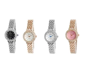 Elegant Women Crystal Bracelet Watch