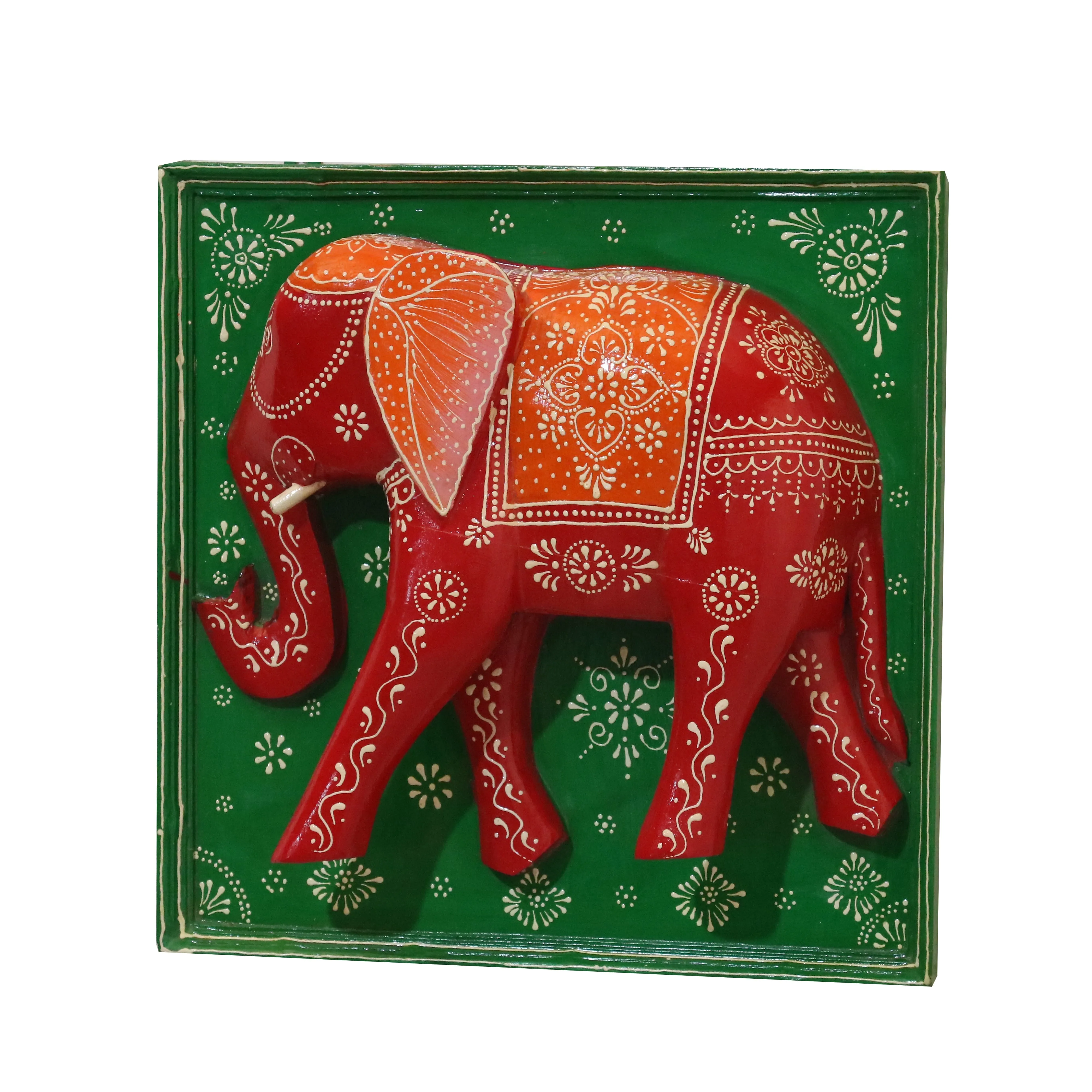 Elegant Wooden Elephant Frame