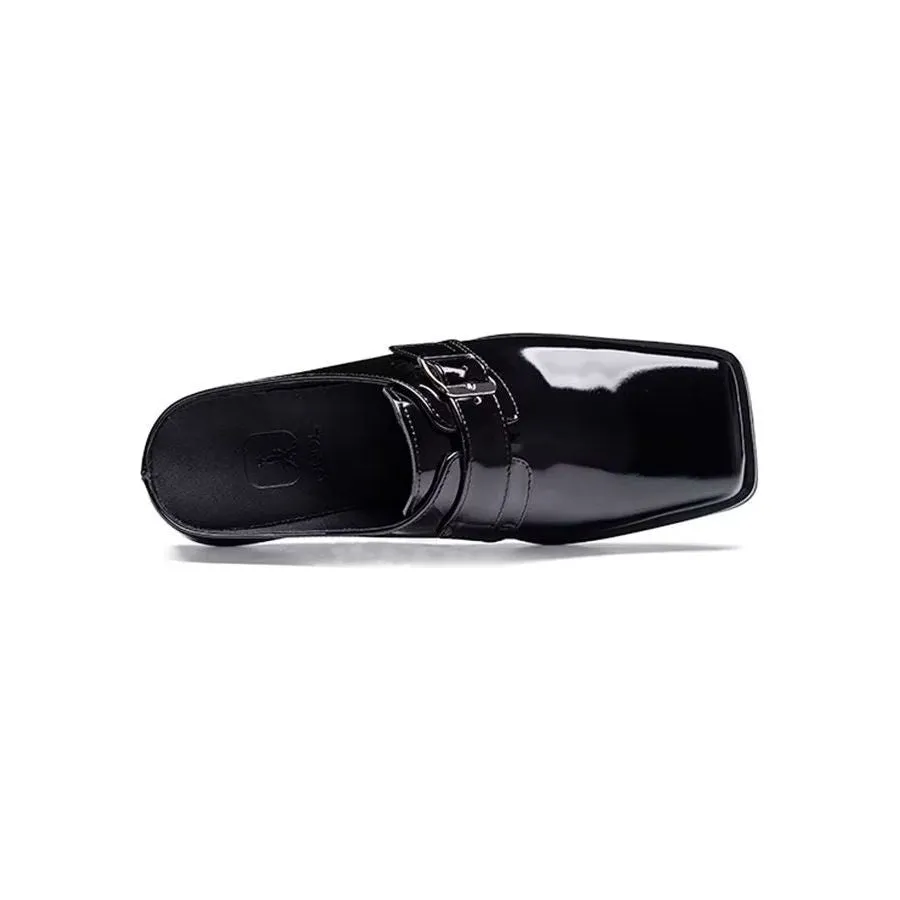 ElegantLux Leather Business Beach Slippers