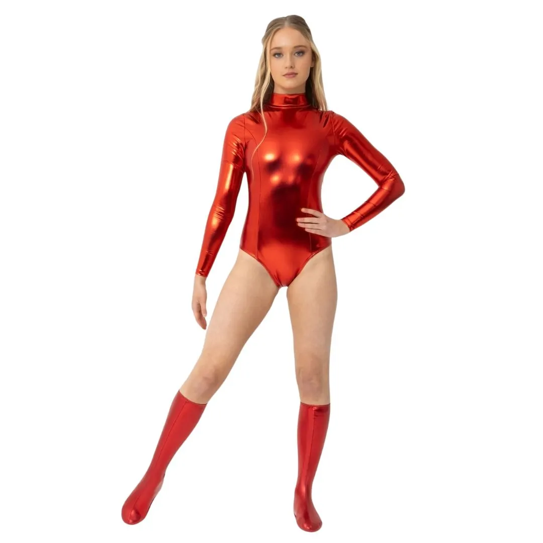 Elektra Metallic Leotard