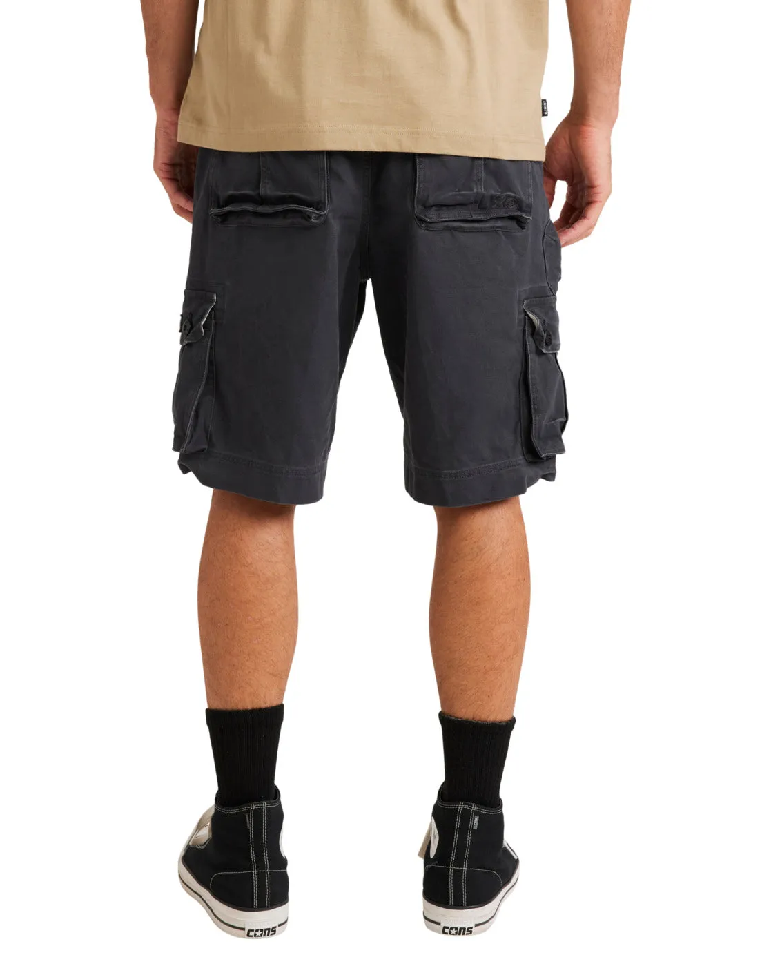 Element - Source Cargo Short (Off Black) (Olive)