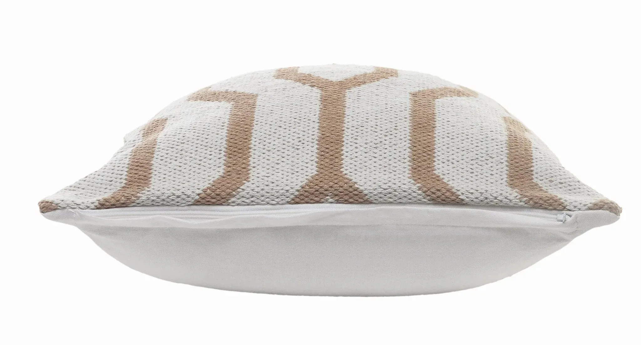 Elemental Lr07550 Hazelnut/White Pillow