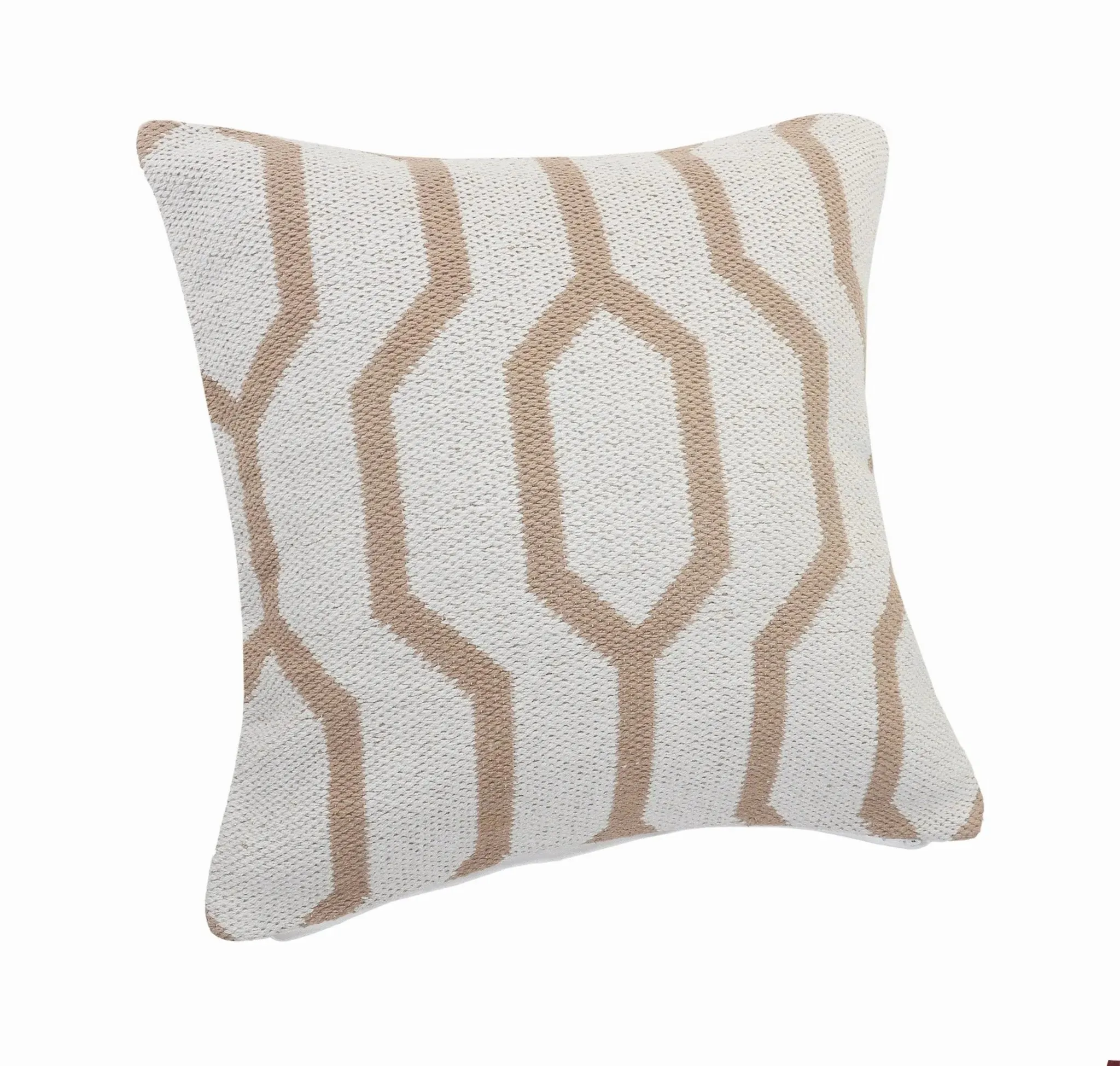 Elemental Lr07550 Hazelnut/White Pillow