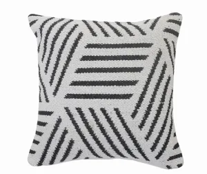 Elemental Lr07553 Black/White Pillow