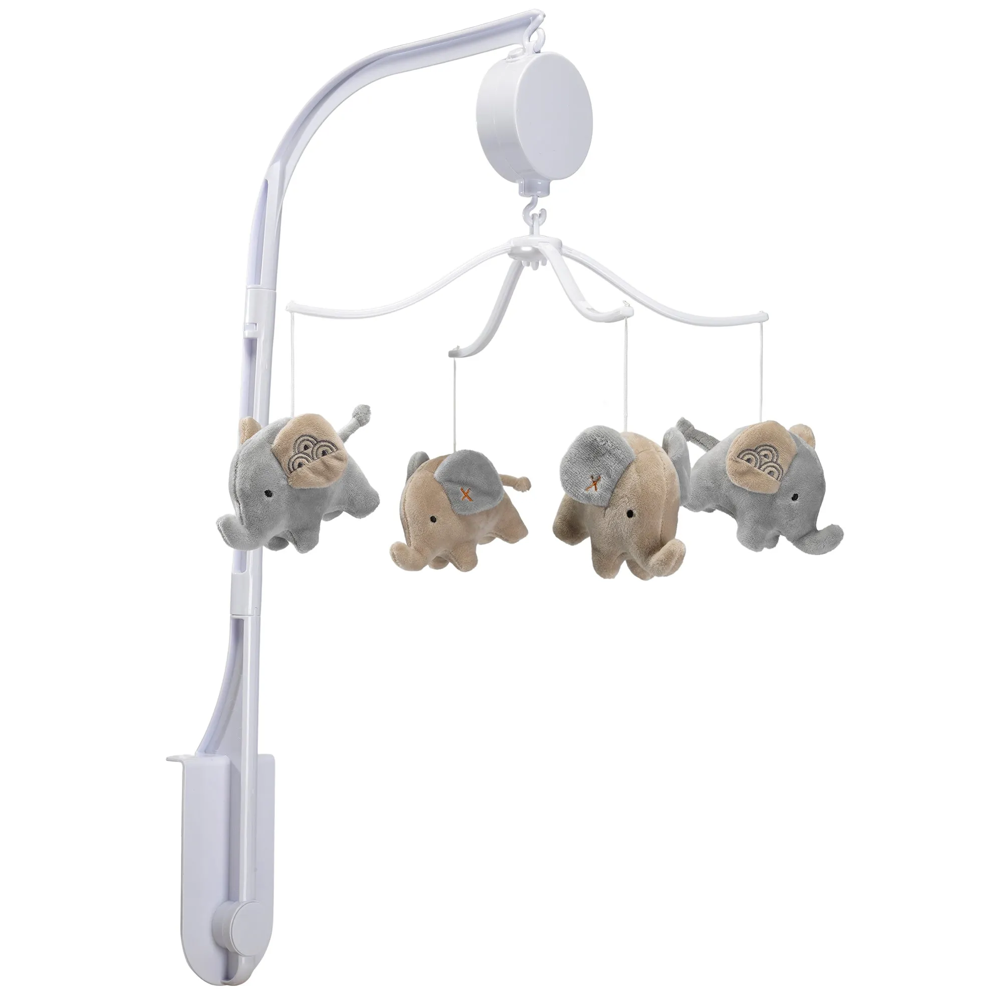 Elephant Love Musical Baby Crib Mobile