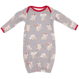 Elephants Organic Cotton Gown