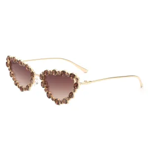 Elevate - Luxury Rhinestone Cat Eye Sunglasses