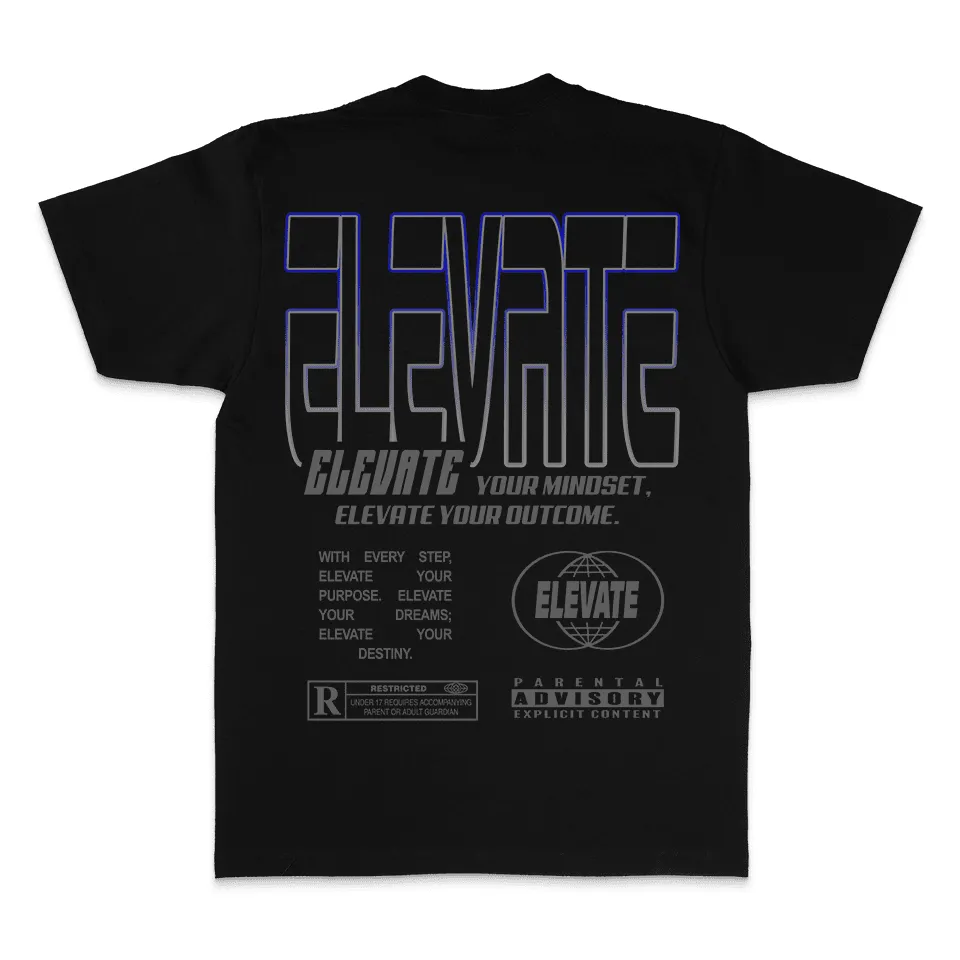 Elevate Your Mindset - Black T-Shirt