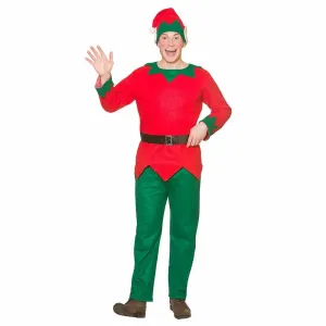 Elf Costume Fancy Dress Christmas Santas Little Helper Green