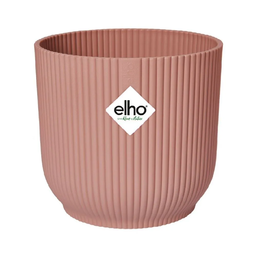 Elho 25cm Delicate Pink Vibes Fold Round Pot