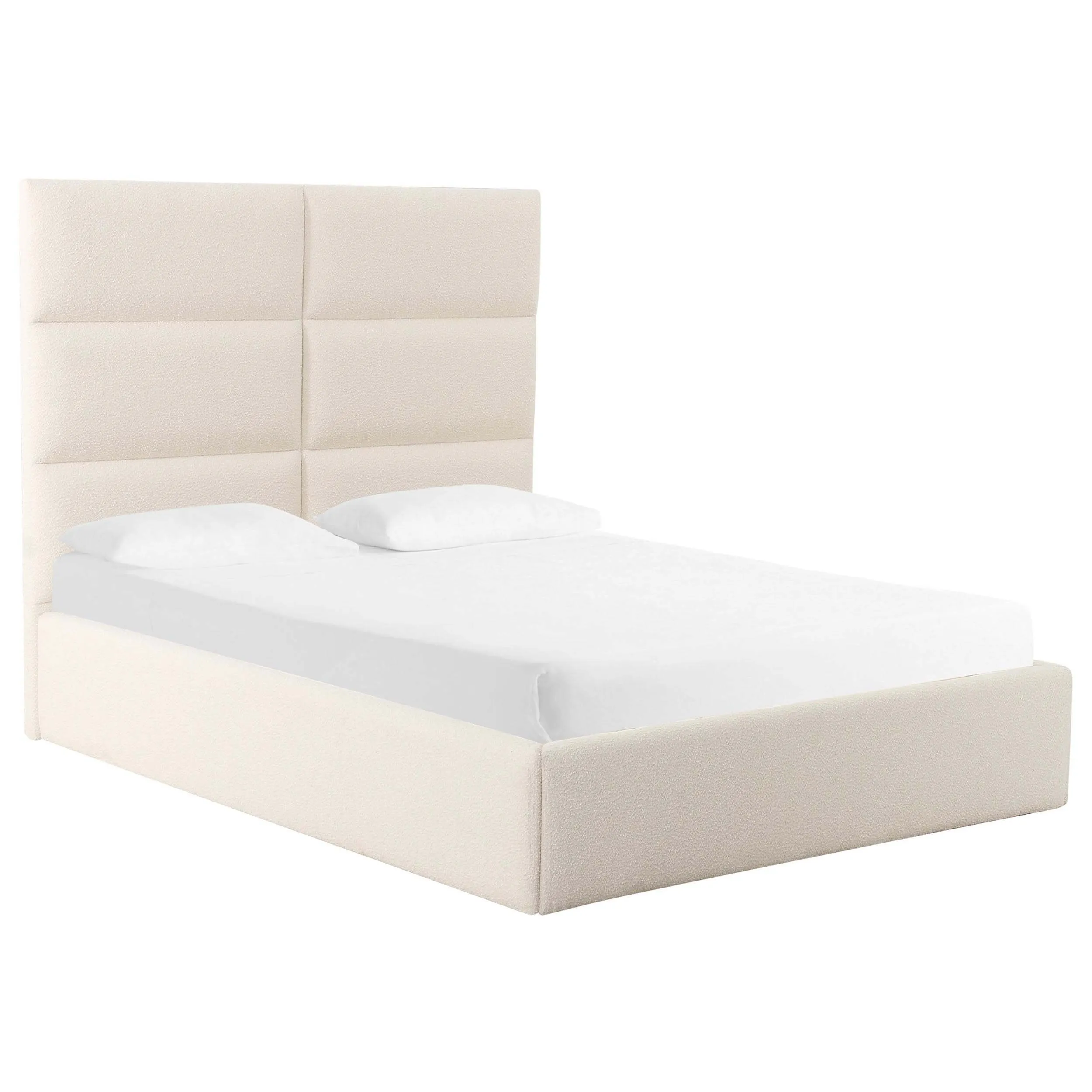 Eliana Boucle Bed, Cream