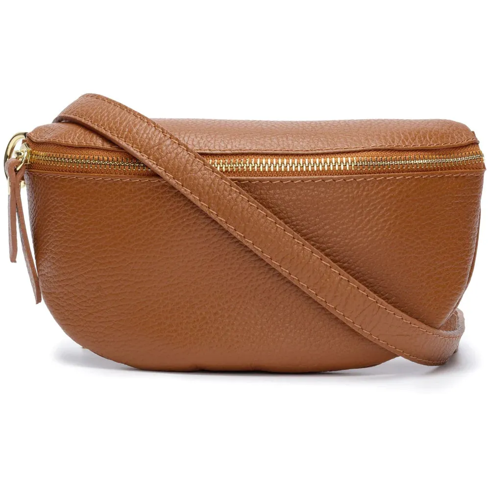 Elie Beaumont Sling Bag in Tan