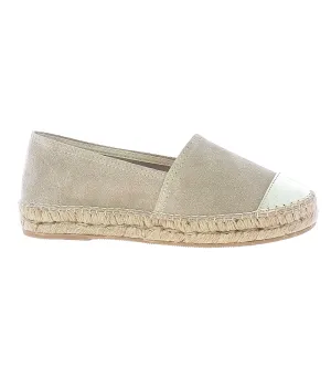 Elisa 3 Flat Espadrilles Beige