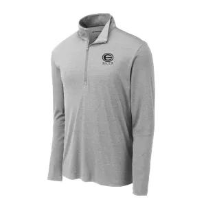 Elite Men's Quarter Zip (Heather Grey)