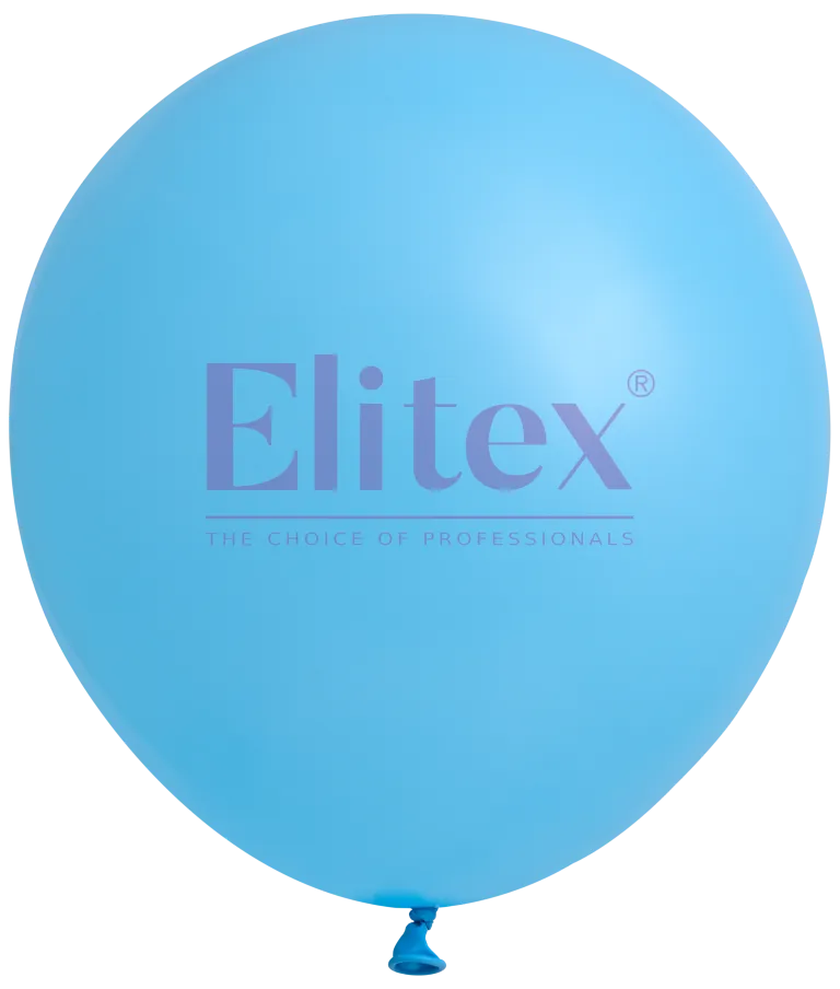 Elitex 24" Light Blue Latex Balloons 5ct