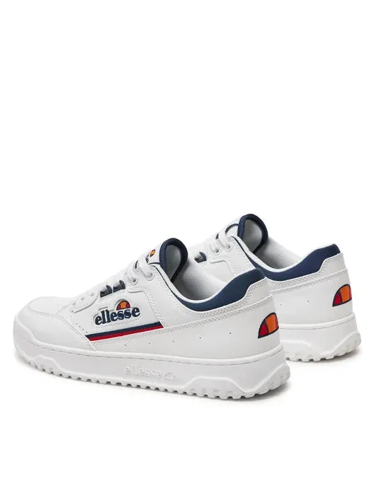 ELLESSE MEN'S  CUP WHITE/NAVY SNEAKER SHOE