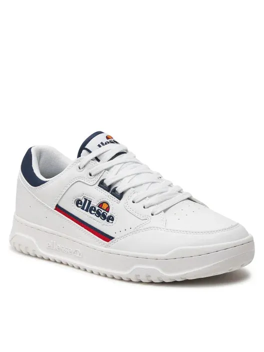 ELLESSE MEN'S  CUP WHITE/NAVY SNEAKER SHOE