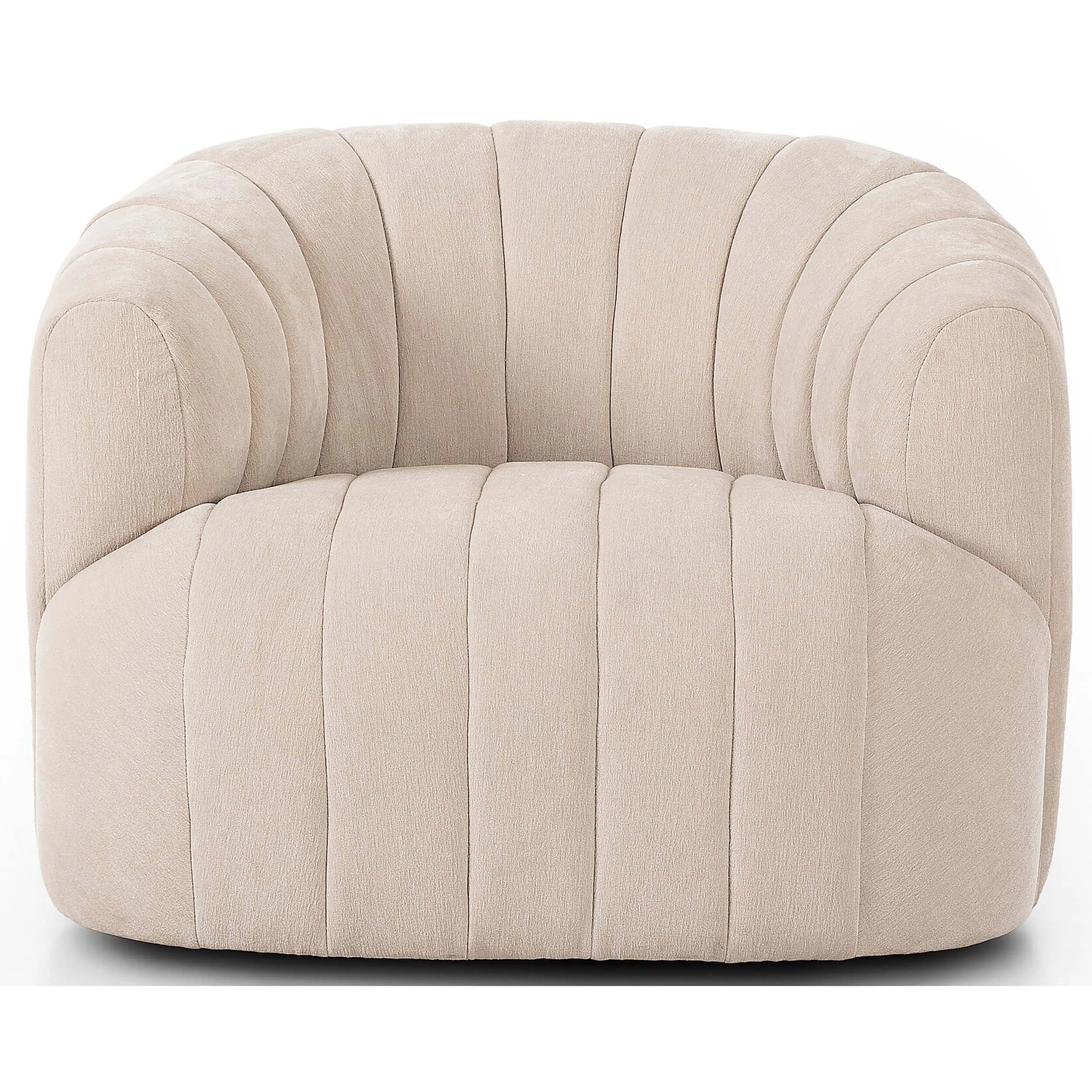 Elliana Swivel Chair, Blamont Cream