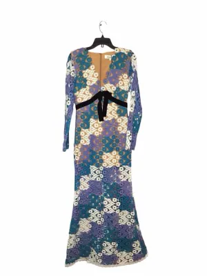 Elliatt Blue Multi Size S Dress