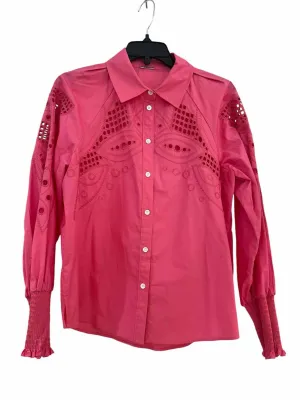 Ellie Tahari Pink Size No Label Shirt