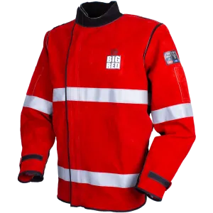 ELLIOTTS BIG RED® Welders Jacket with Reflective Trim