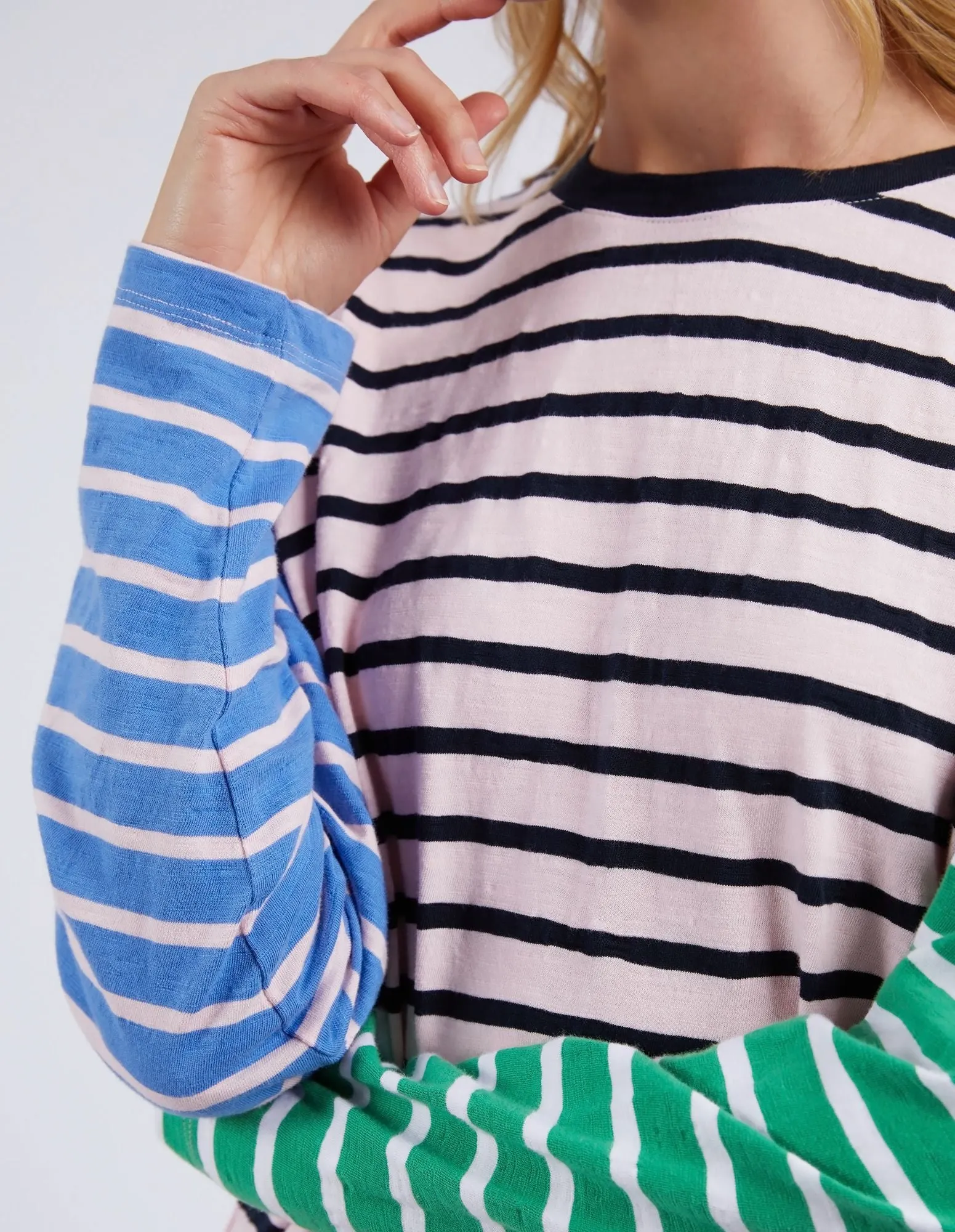 Elm Sally Stripe L/S Tee